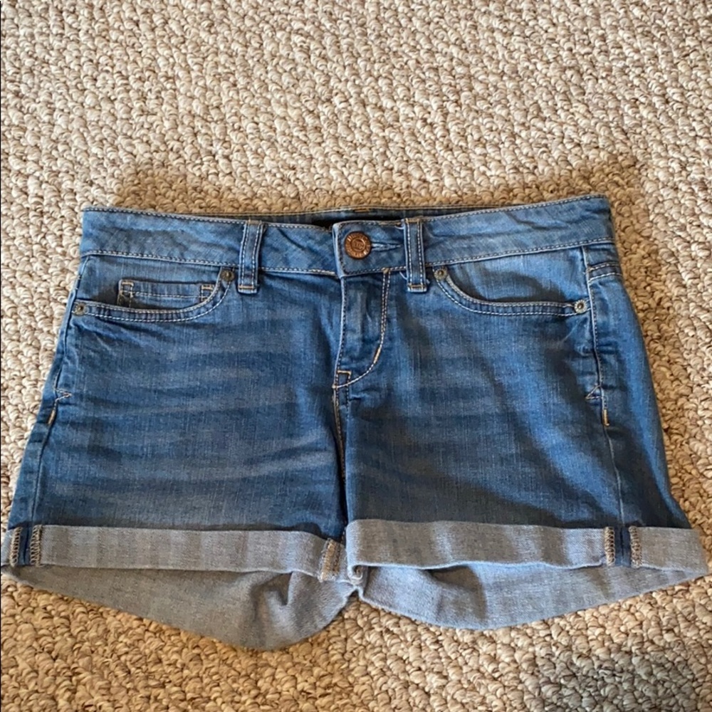 Aeropostale Midi Jean Shorts
